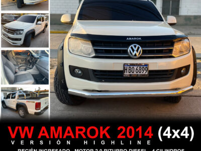 2014 Amarok 2.0L 4x4 Doble Cabina